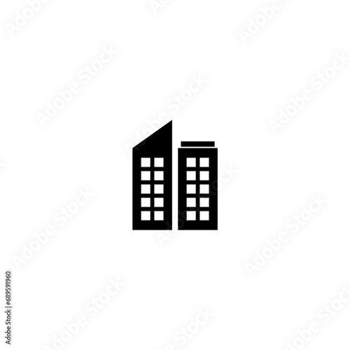 Building icon isolated on white background 