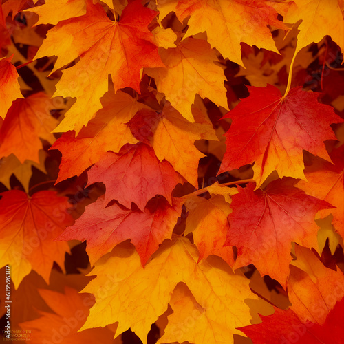 autumn maple leaves