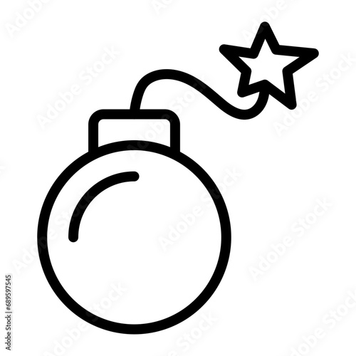 Bomb Icon Design