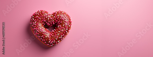  valentines day donut banner