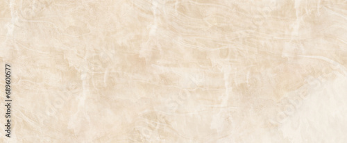 Watercolour stain pattern in beige tones. Panoramic background. Old paper texture. 