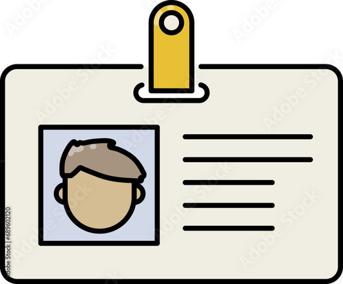 ID card icon
