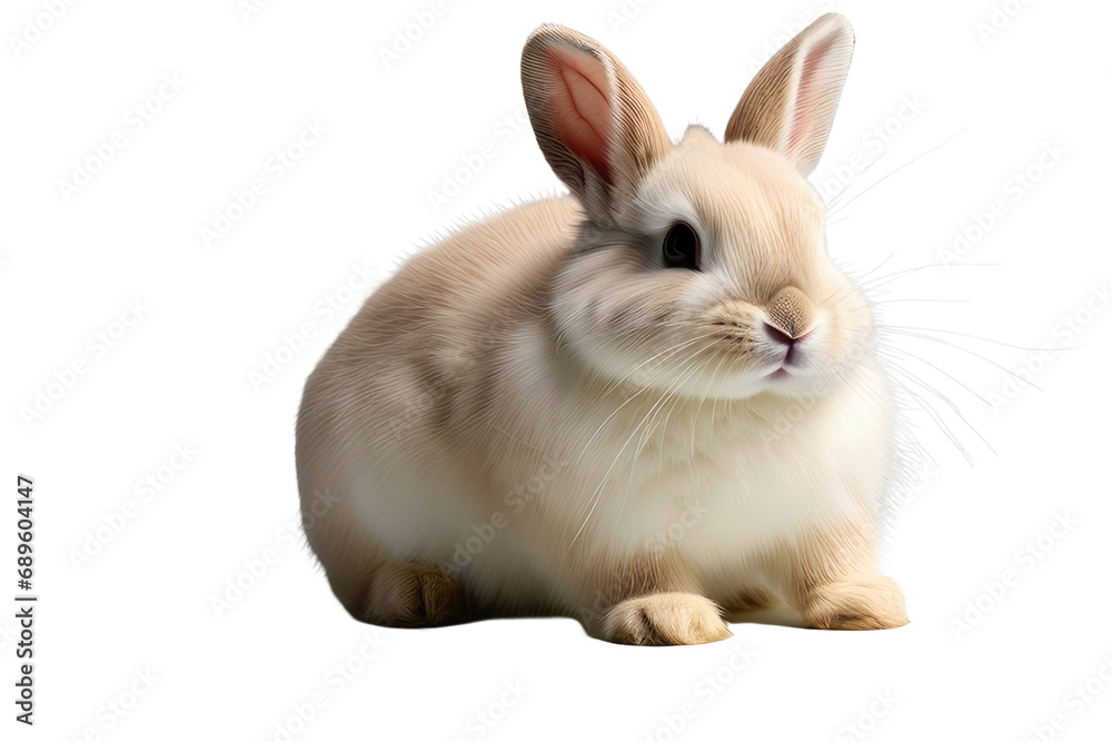 a high quality stock photograph of a single bunny isolated on a white background a high quality stock photograph of a single bunny isolated on a white background