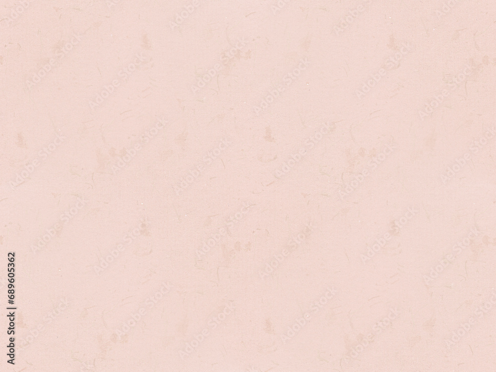 Recycled paper with many small fibers. Subtle pastel pink tones. Seamless background.