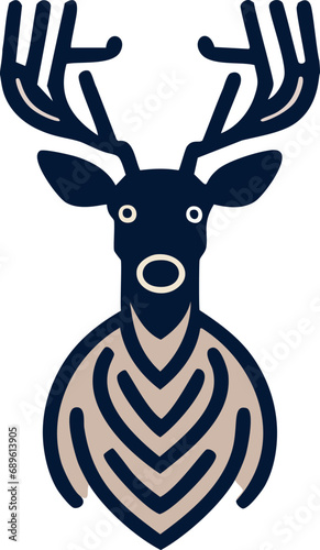 deer head vector