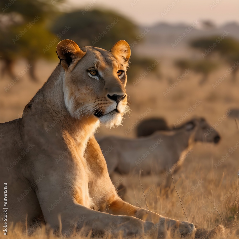 Naklejka premium African animals