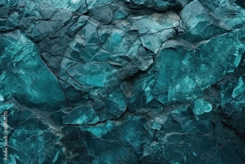 Blue, green, gray, teal, aqua, turquoise, rough mountain surface - background
