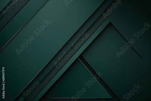 Modern dark green abstract background - Minimal Color gradient