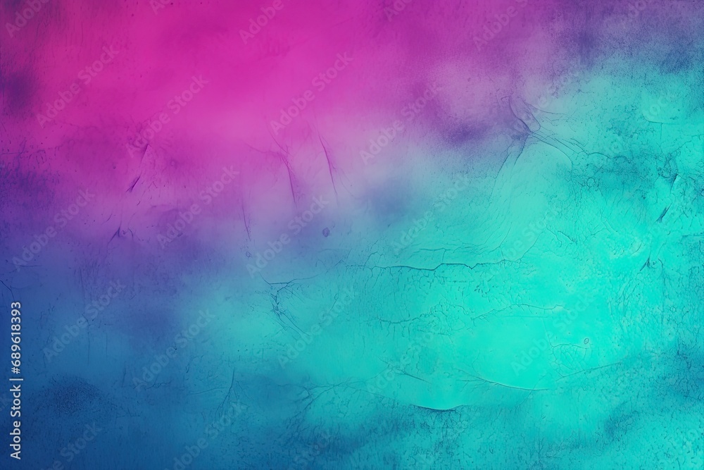 Purple blue green abstract gradient - Toned color background - obrazy, fototapety, plakaty 