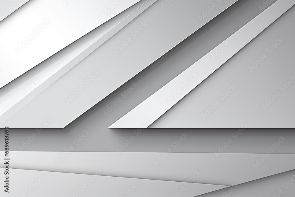 White abstract background - Geometric shape White abstract background - Geometric shape
