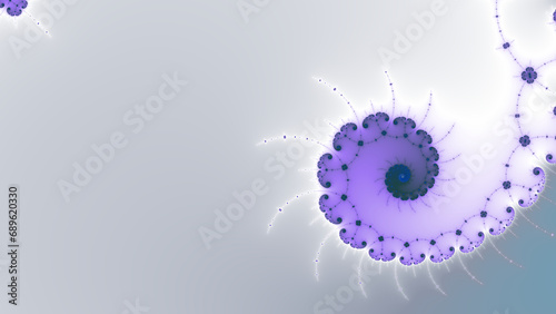 pale blue motif on a white background