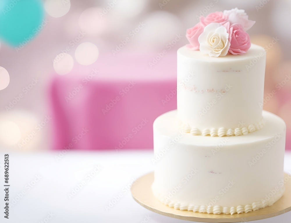 Tasty cake. AI generated illustration Tasty cake. AI generated illustration