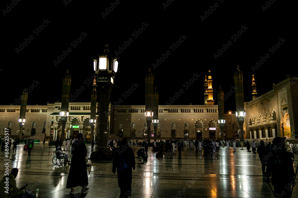 Masjid an-Nabawi, Mescid-i Nebevi in Medina