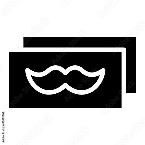 mustache glyph