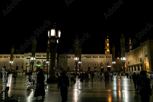 Masjid an-Nabawi, Mescid-i Nebevi in Medina © YASAR