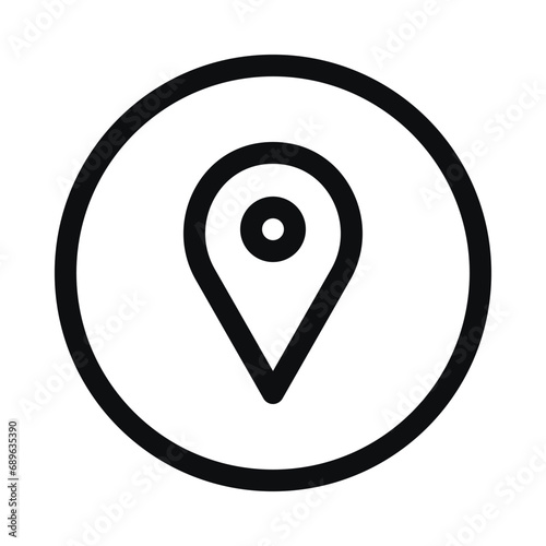 Free Download location map pin icon - GFXLoad