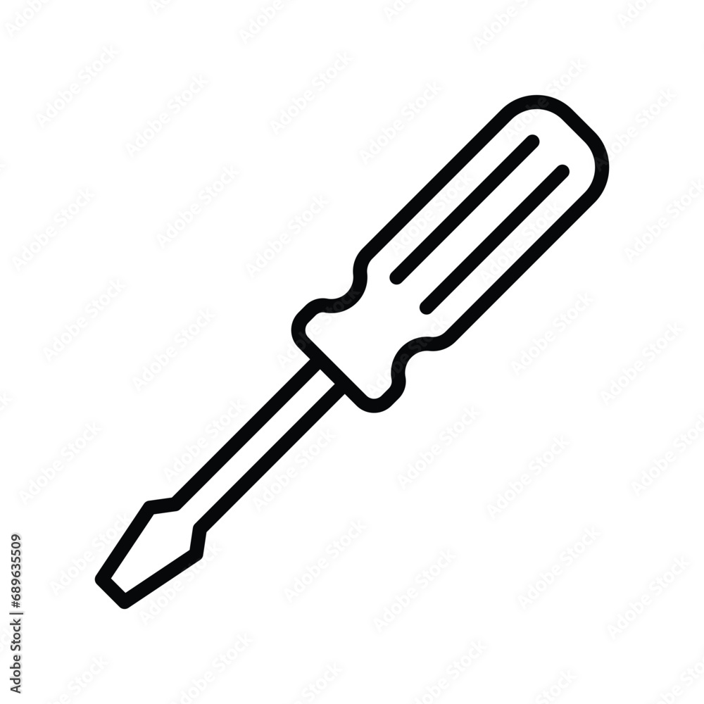 screwdriver icon vector design template simple and clean screwdriver icon vector design template simple and clean