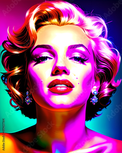 popart, art, bild marilyn monroe Marilyn Monroe photo