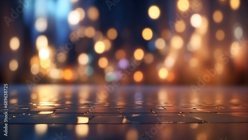 blurred background with bokeh