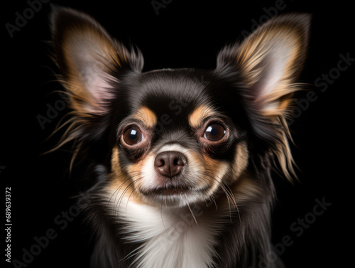 Chihuahua Dog Studio Shot Isolated on Clear Background, Generative AI © Vig