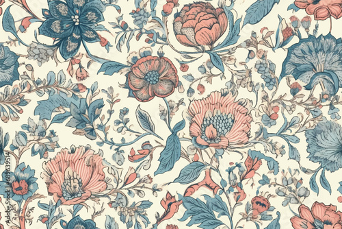 The beautiful sample of a background of flowers. textile design with flower pattern
