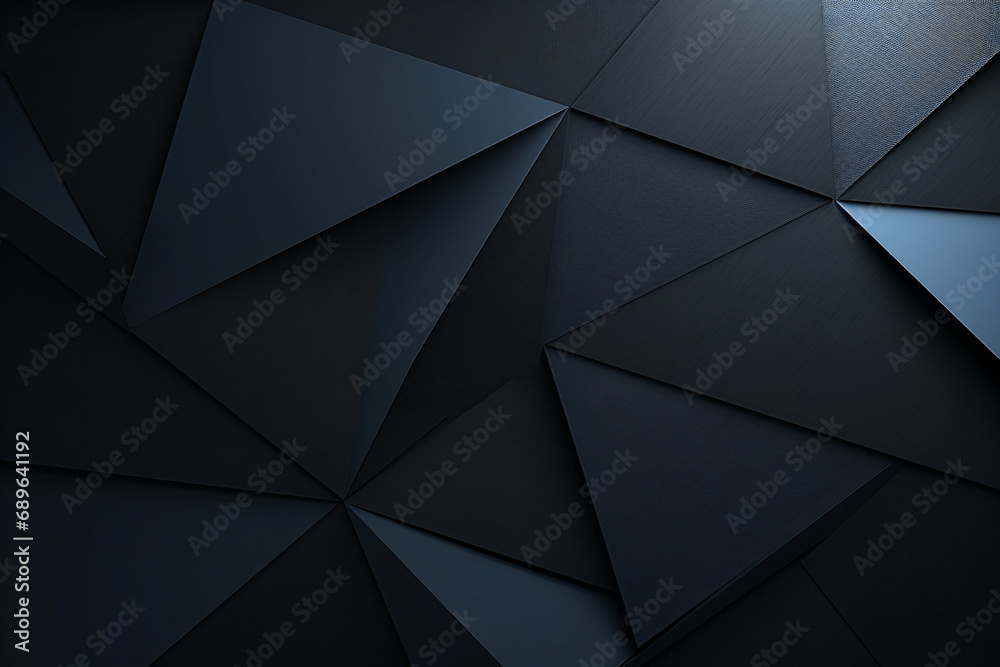 3D Abstract black cubes and triangles texture, background wallpaper 3D Abstract black cubes and triangles texture, background wallpaper