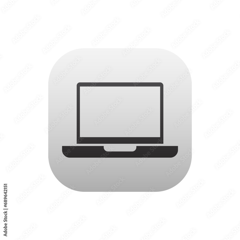 Computer logo design. Pc fix, repair, Computer maintenance service, software, Computer tech shop vector illustration isolated on white background Computer logo design. Pc fix, repair, Computer maintenance service, software, Computer tech shop vector illustration isolated on white background