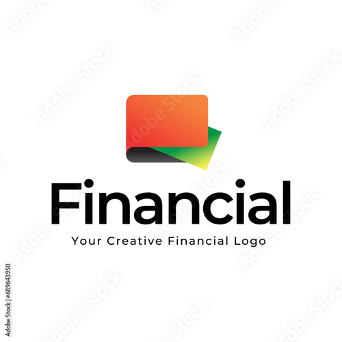 Fundraising Financial And Accounting Logo Design. Financial Advisors Logo Vector Design Inspiration