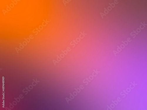 Abstract blurred background with orange and purple pastel tones, soft blurry gradient texture.