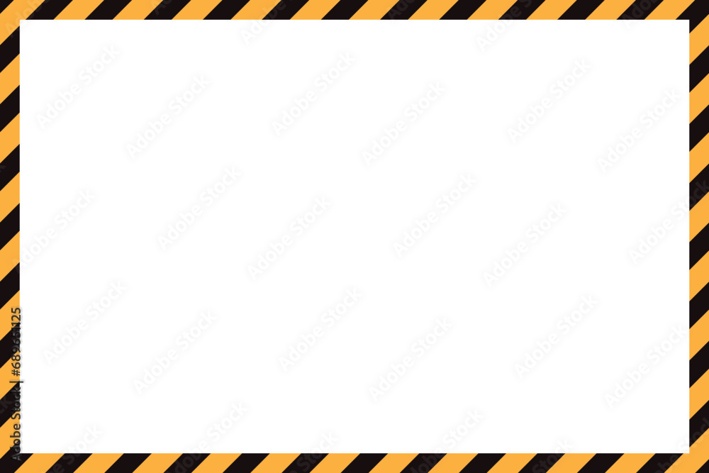 Yellow And Black Caution Tape Square Frame Warning Sign Border yellow-and-black-caution-tape-square-frame-warning-sign-border
