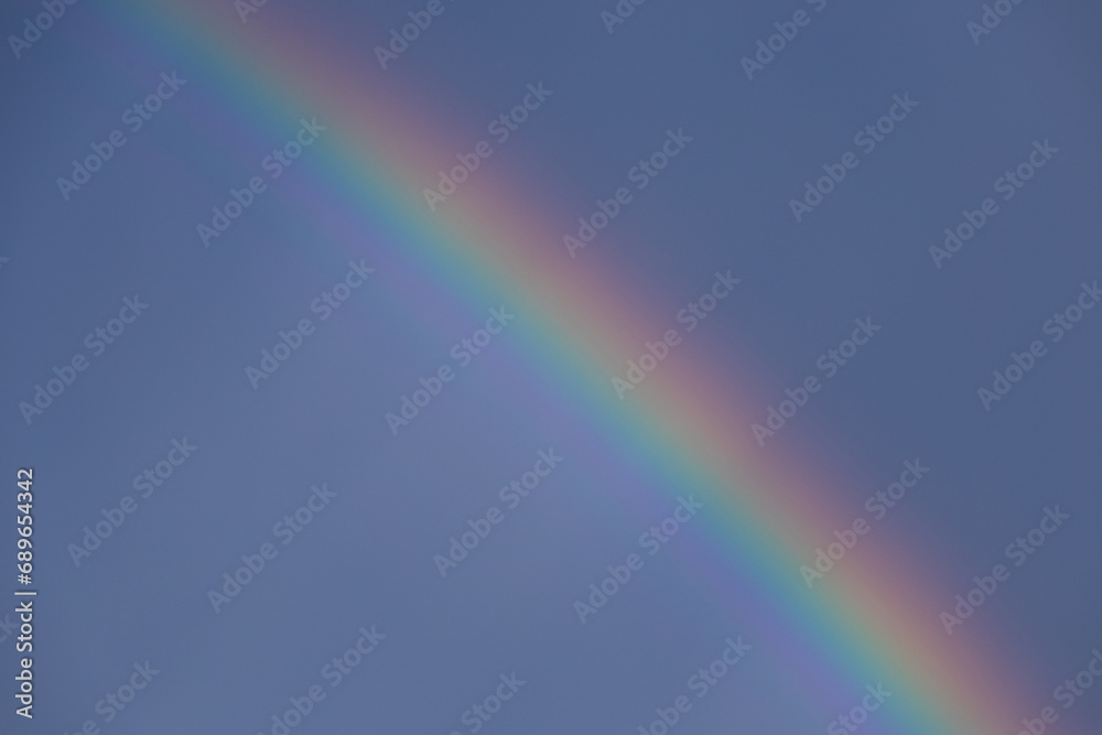 Beautiful rainbow on dark sky. Beautiful rainbow on dark sky.
