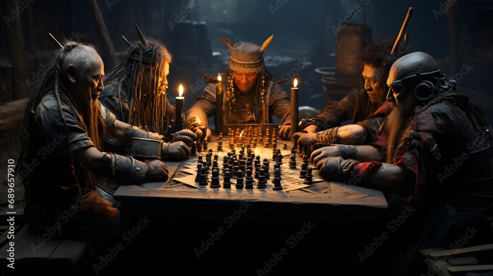 Chess Across Cultures: Unexplored Strategies of Remote Tribes