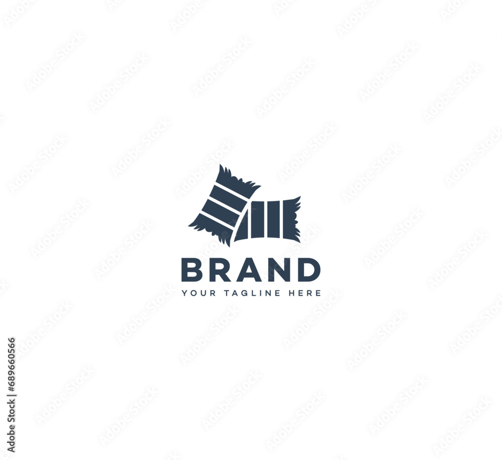 Hay baler logo design template elements. Vector illustration. New Modern logo. Hay baler logo design template elements. Vector illustration. New Modern logo.
