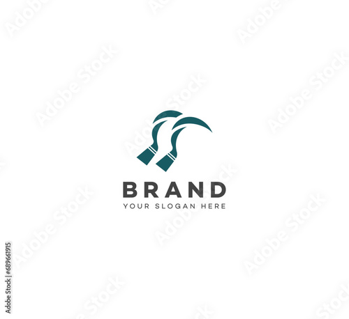 Sickle logo design template elements. Vector illustration. New Modern logo. © muhammad