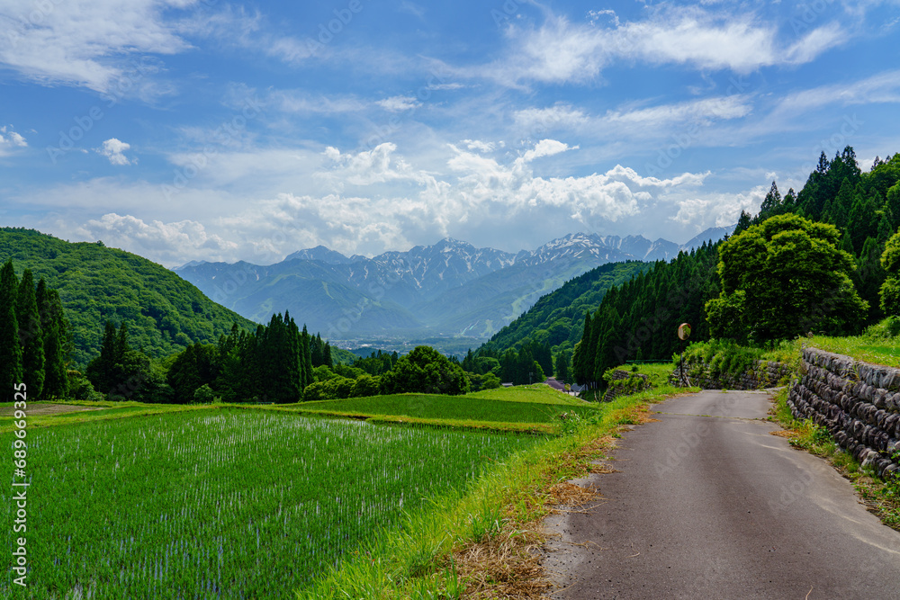 信州白馬　青鬼　日本の原風景　長野観光