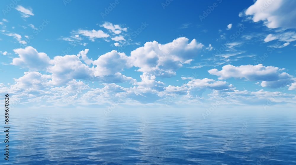 Pictures of blue sea under beautiful sky
