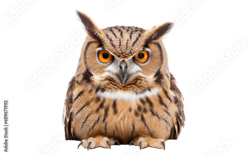 Wise Owl On Transparent PNG
