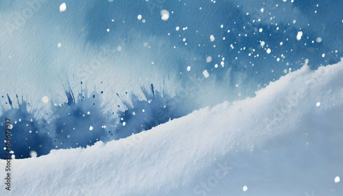 snow, wawe, blue colour, texture, colour splash, winter © Zohaib zahid 