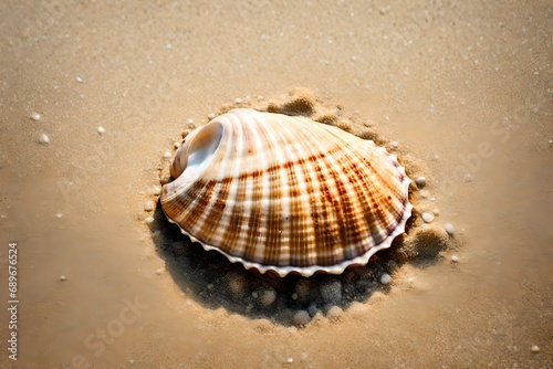 shell on the beach © Hameed