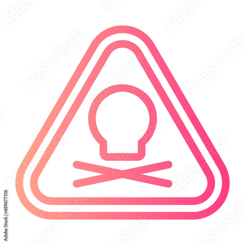 toxic gradient icon
