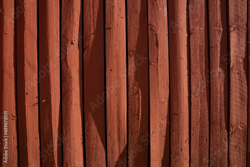 Background with red plank, giving three dementional impression photo