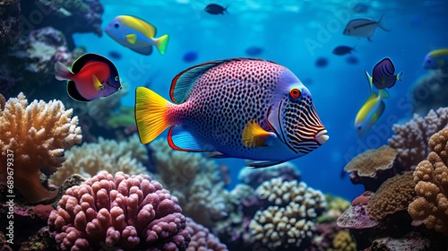 An underwater paradise is home to multicolored sea life. © Elchin Abilov