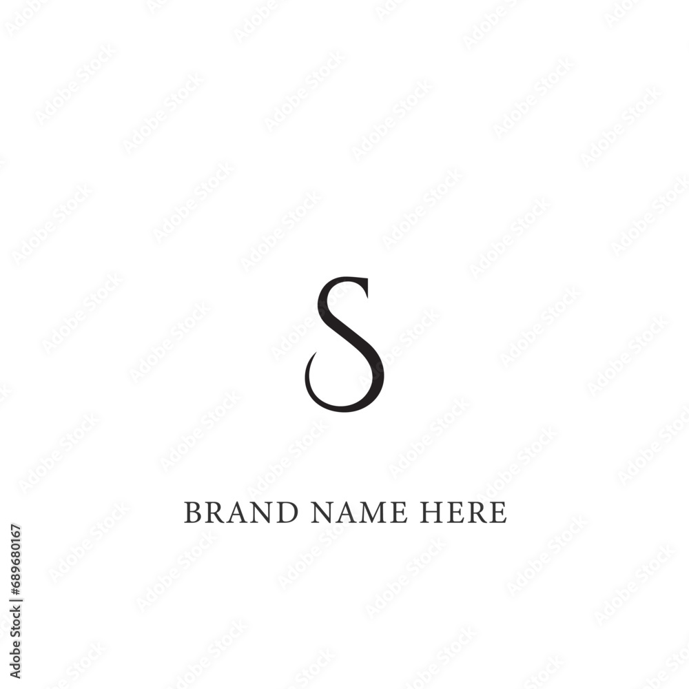 S letter logo, Letter S logo, S letter icon Design with black background. Luxury S letter S letter logo, Letter S logo, S letter icon Design with black background. Luxury S letter