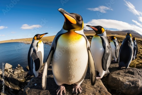 King Penguins in the Islands