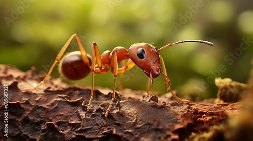 An ant that looks like it came from nature and is realistic © Roma