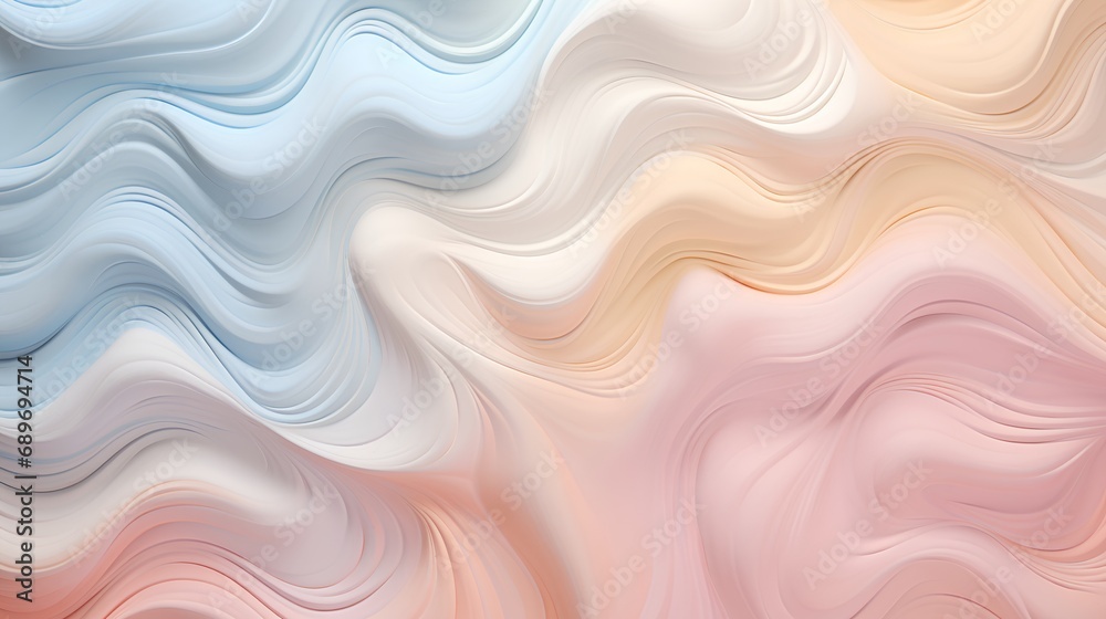 A highresolution image showcasing a closeup of a fabric texture with a soft, pastel color gradient. The material exudes a sense of calm and simplicity, perfect for aesthetic minimalism backgrounds.