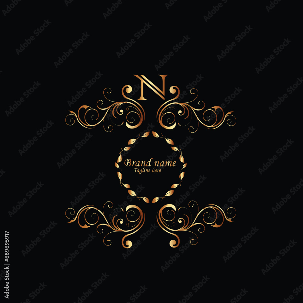 Creative Initial letter N logo design with modern business vector template. Creative isolated N monogram logo design
Creative Initial letter N logo design with modern business vector template. Creative isolated N monogram logo design