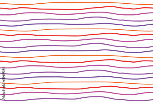 abstract colorful trendy background. vector st valentines day seamless pattern with sketch lines. cute striped baby shower pattern. multicolor rainbow wallpaper