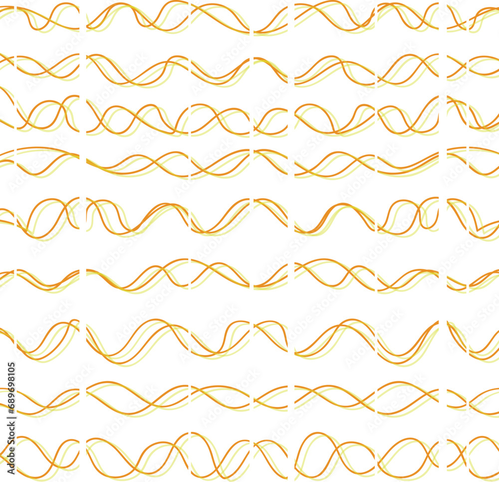 Golden wavy ropes or wire with vertical cuts that look like sun flares Golden wavy ropes or wire with vertical cuts that look like sun flares