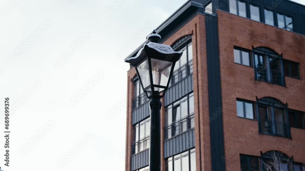 A film showing the former factory part of Łódź rebuilt into residential and business lofts.